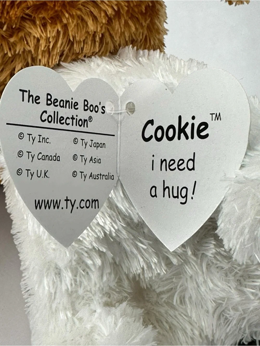 Ty Beanie Boos COOKIE Dog 6